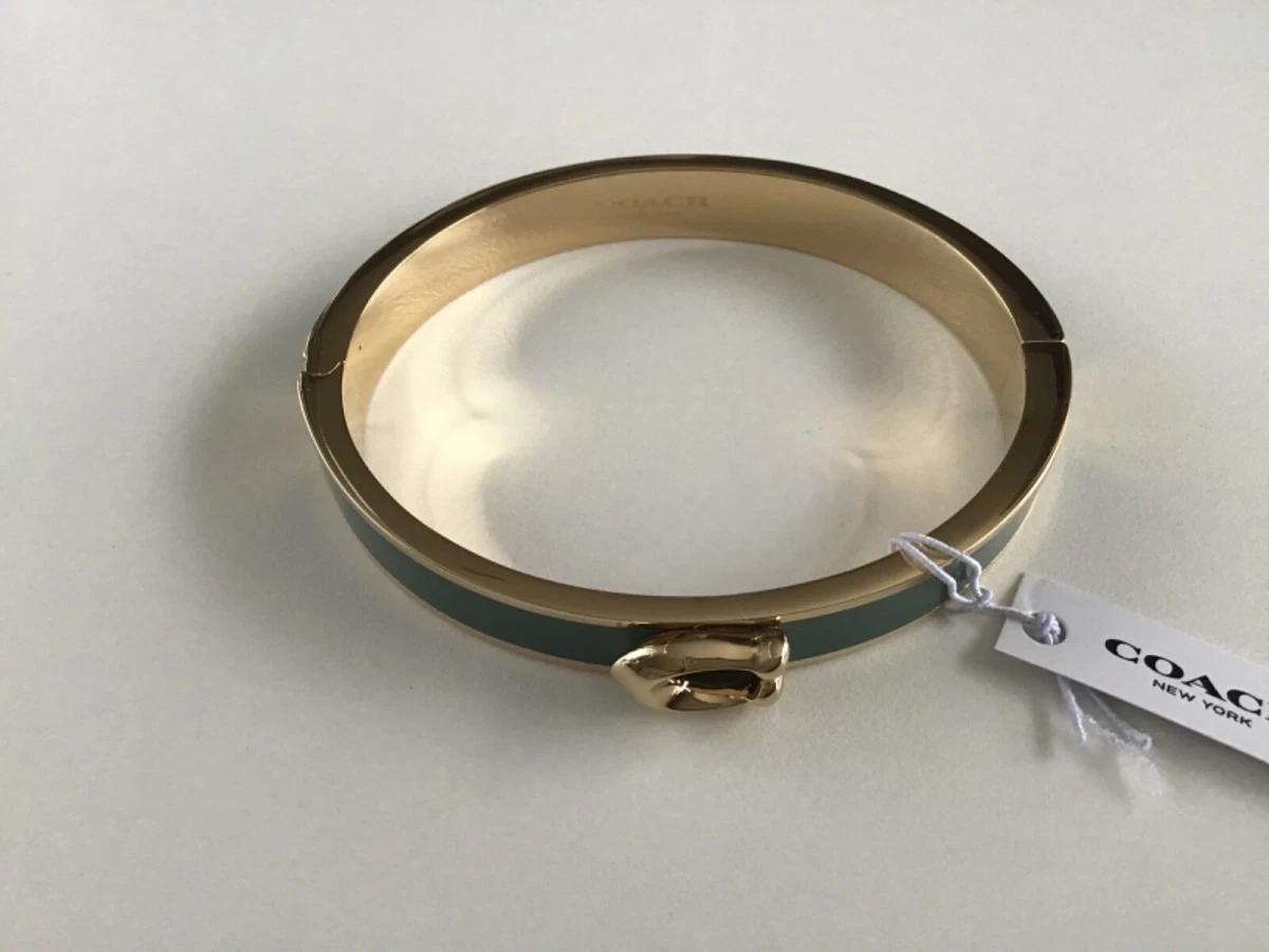 Push signature cheap hinged bangle