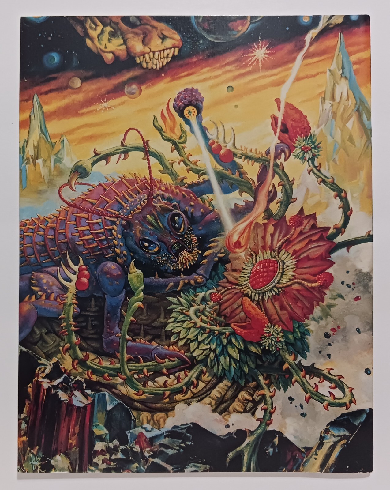 DIMENSION X 1 COMIC MAGAZINE COVER ART BY RICHARD BOBER & NESTOR