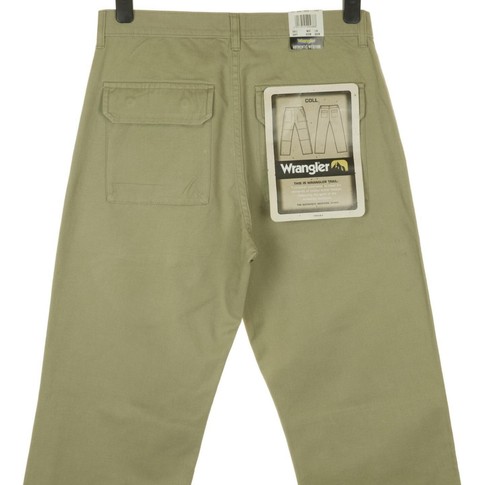 Nuevo Hombre Auténtico Wrangler Vaquero W32" L34" Cómodo Fit Buff Pierna Recta - Imagen 2 de 5