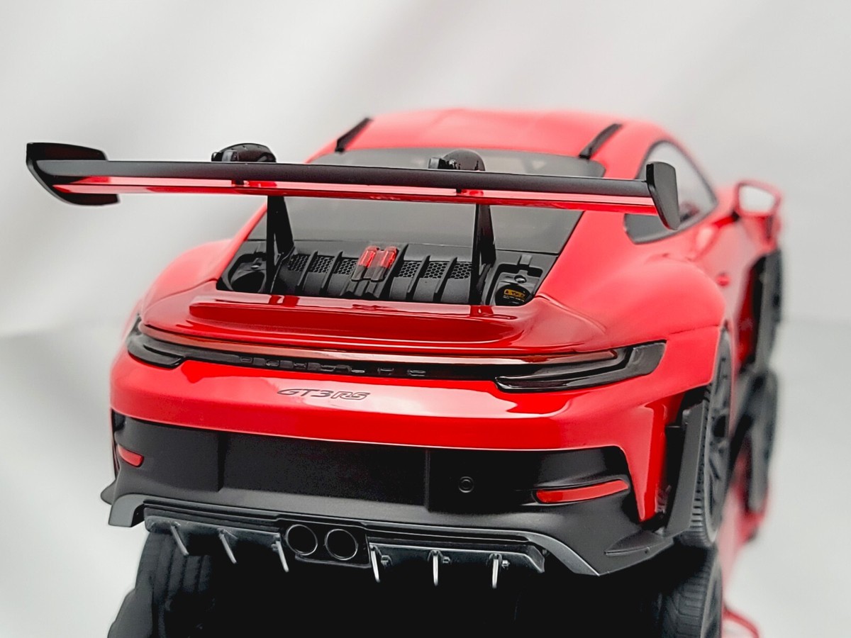 Minichamps Porsche 911 (992) GT3 RS 2023 Red & Black Diecast Minichamps Porsche 911 (992) GT3 RS 2023 Red & Black Diecast