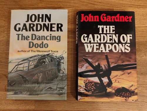 BOOK - John Gardner BCA Hardback Bundle The Dancing Dodo / The Garden Of Weapons