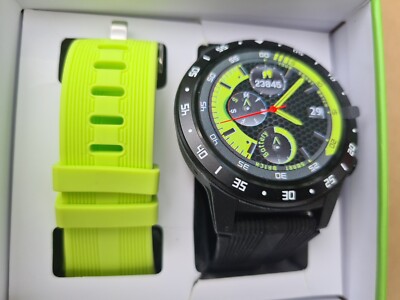 Smartwatch Maxcom Fit FW37 Argon Uhr GPS 3 Armbänder