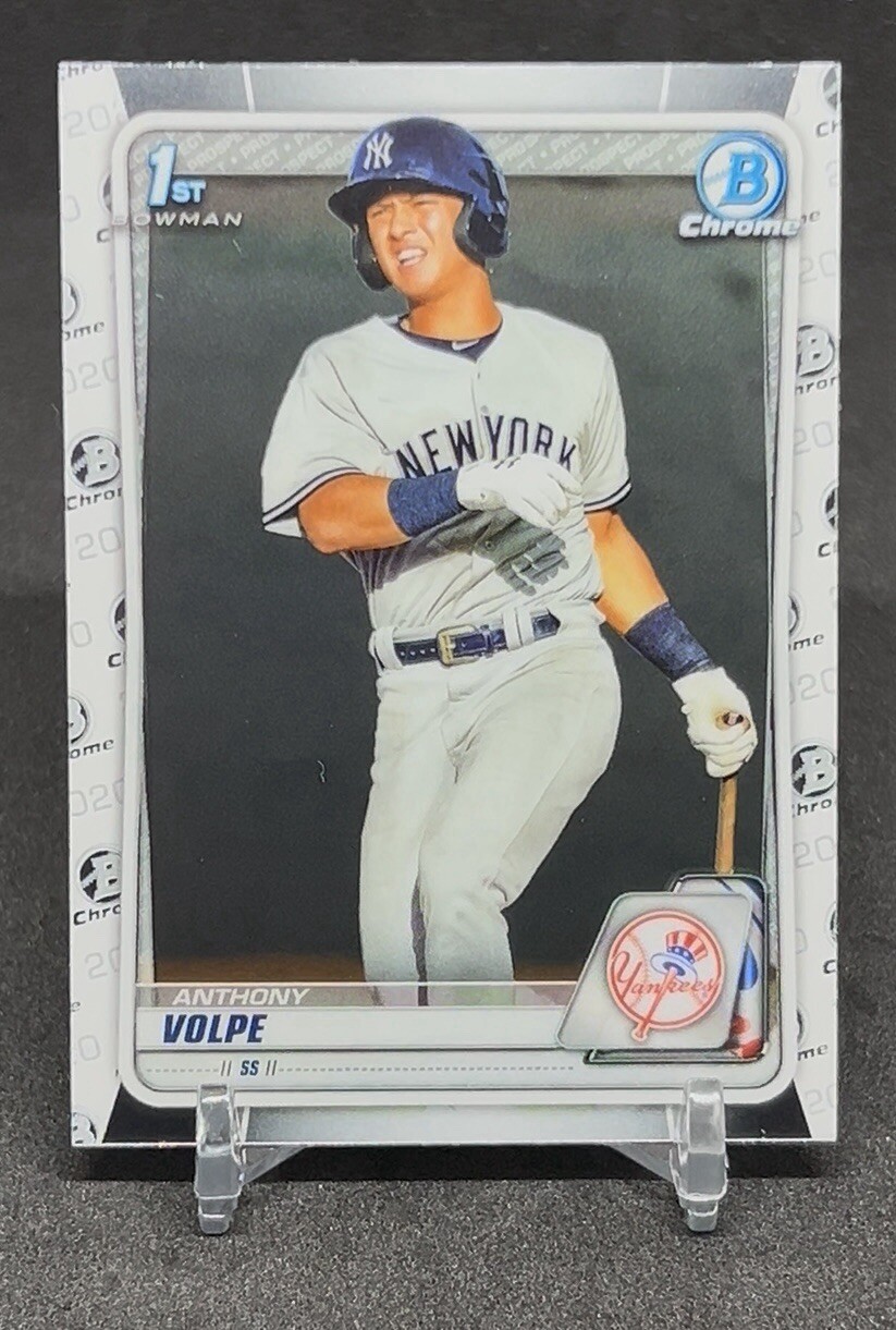 Anthony Volpe 2020 Bowman Chrome 1st Bowman BCP-139 New York Yankees