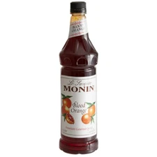 Monin Premium Blood Orange Flavoring Syrup 1 Liter 544SYPFR069F