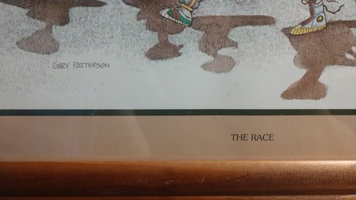 Tortoise turtle bunny Sport Gary Patterson art print The Race - Picture 4 of 7