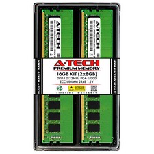 16GB 2x 8GB PC4-2133 ECC UDIMM HP ProLiant ML30 G9 Memory RAM