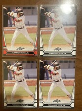 FERNANDO TATIS JR. 2021 Leaf Multi-Sport Red & White Parallel Lot #3 4 Cards