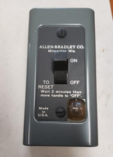 Allen Bradley Manual Starting Switch 600-TAX216 Series A