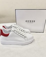 GUESS, LOS ANGELES SNEAKERS STYLE HAIZLY, COLOR WHITE 140, WOMEN S SIZE 6