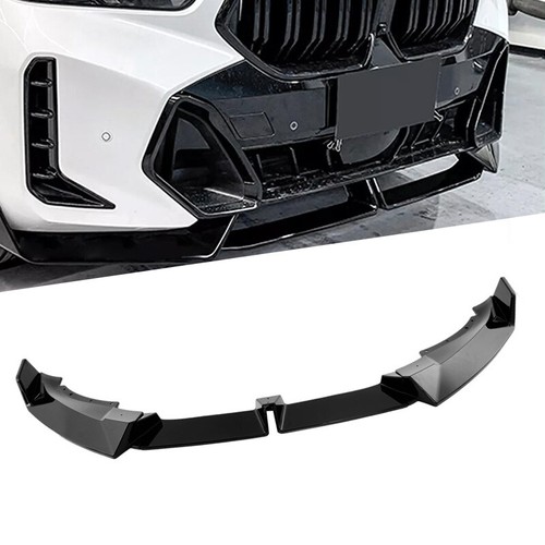 4 stage Gloss Black Front Splitter Spoiler Lip Kit Fits BMW X6 G06 M Sport 2024+ - Bild 3 von 13