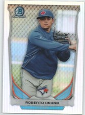 2014 Bowman Chrome Draft TOP PROSPECT #CTP-86 Roberto Osuna ASTROS REFRACTOR 75