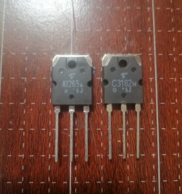 1pair Transistor 2SA1265N/2SC3182N TO-3P A1265N/C3182N TO3P