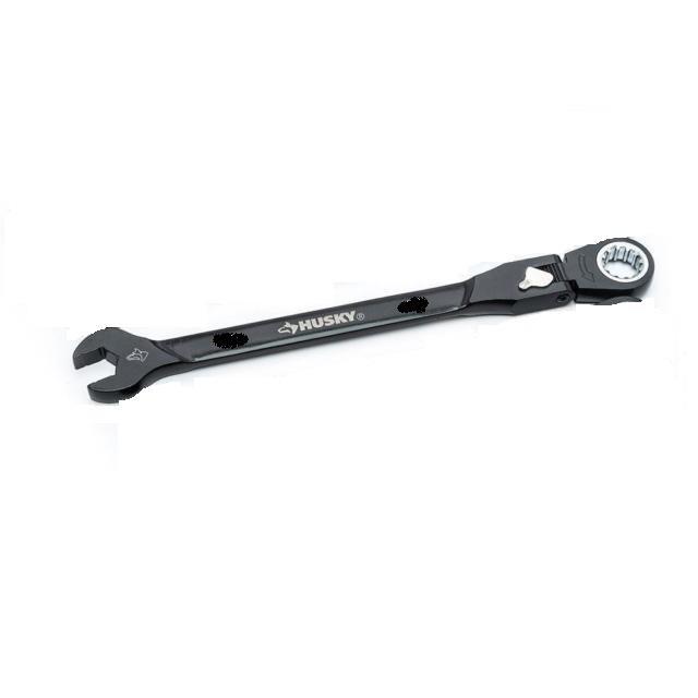 Husky Flex-Head Ratcheting Wrench Set Locking Metric Tool 100-Position 6-Piece