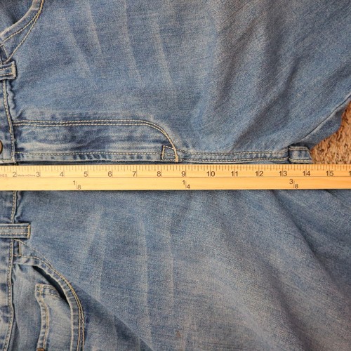 Vintage Y2K Ecko Unltd Baggy Denim Shorts Jorts Size 42 Waist 42" Inseam 15" - Picture 21 of 23