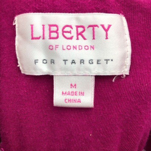 LIBERTY of LONDON for Target Mini Dress Size M Pink Summer Babydoll Tube Halter - 第 4/5 張圖片