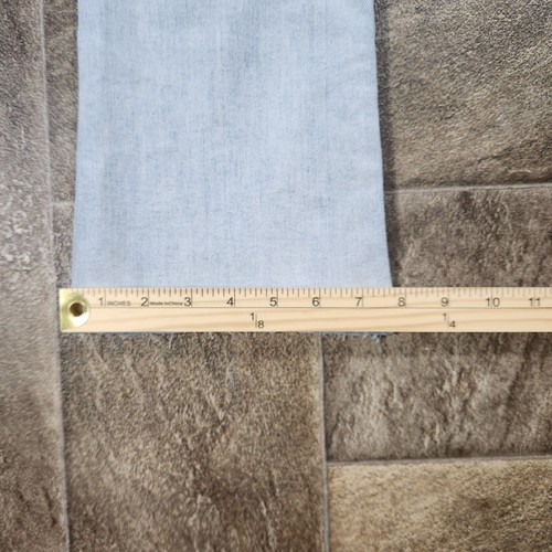 Pantalones de mezclilla Seven7 con dobladillo crudo tiro medio lavado claro talla 27 nuevos con etiquetas - Imagen 11 de 11