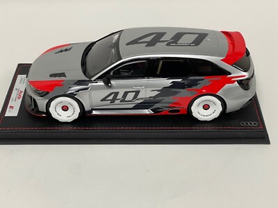 1/18 Audi RS6 GTO Concept 40 Year of Quattro GT Spirit Leather