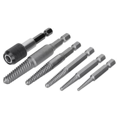 6 x Stud Screw Extractor Remover Kit For long-lasting reliability and durability