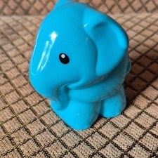 Fisher Price Mattel Elephant Plastic Rattle Figure Toy 2015