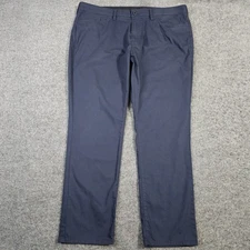 Bonobos Slim Tech Pants Mens 38x32 Navy Golf Stretch Flex Straight 3XDRY Chino