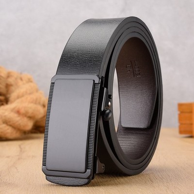 Herren Gürtel Body Slide Schnalle Business Gürtel Breite 34mm verstellbar Polizei Security