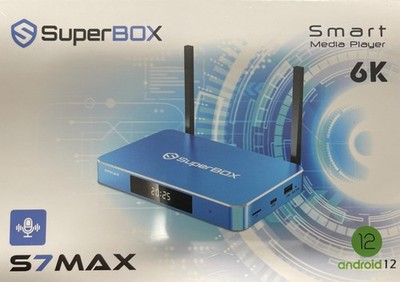 NEW 2026 SuperBOX S7 MAX - 6K UHD Android