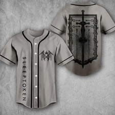Sleep Token Damocles Crest Heavy Metal Baseball Jersey