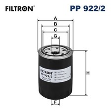 FILTRON Kraftstofffilter PP 922/2 Anschraubfilter M20x1.5-6H für MAZDA CX 30 DM
