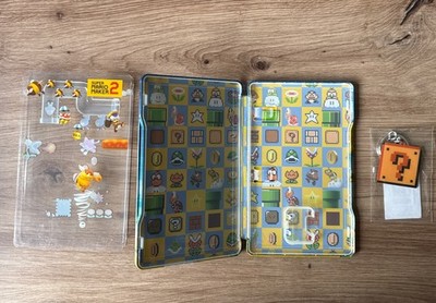Nintendo Switch Super Mario Maker 2 Steelbook & Schlüsselanhänger - Selten - OHNE Spiel