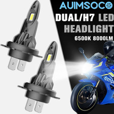 LED High/Low Beam Conversion Kit Bulbs Super Bright White 6500K Halogen Upgrade