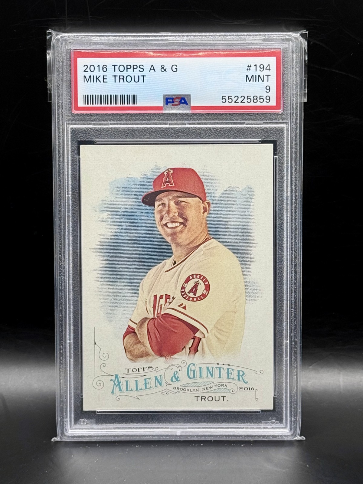 Topps Mike Trout front