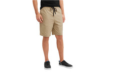 New Cherokee Men's Poly Ripstop Shorts Size M Color Khaki