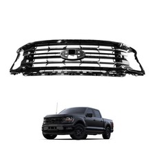 Front Bumper Upper Grille Fits 2024 2025 Ford F150 RL3Z-8200-LB