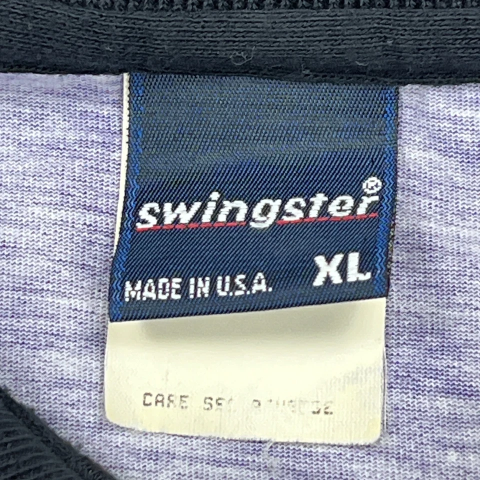 De Colección Swingster Kawasaki Polo Para Hombre XL Moto Wear Equipo Carreras Camisa Años 90 Hecho en EE. UU. Foto 4 de 4