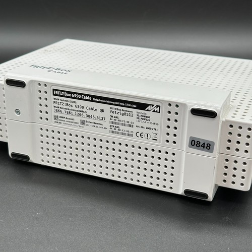 AVM FRITZ! Box 6590 Cable | Szybki router Wi-Fi | używany bez akcesoriów - Zdjęcie 2 z 2