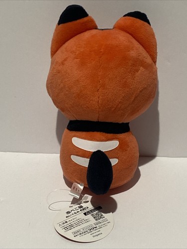 Muñeca de peluche Akabeko Neko Cat D0301C rojo Fukuya 6,5" TAG Japón - Imagen 3 de 8