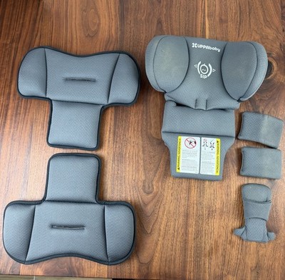 Uppababy Mesa Infant Car Seat - 5 PC Gray Cover Replacement Set