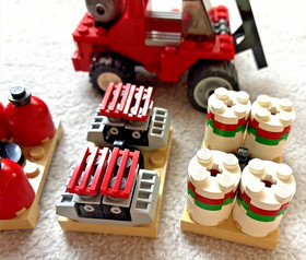 LEGO CITY 7898 No.7 + No.8 👉Forklift + Truck👈and LEGO 6679 👉Speed Boat 👈