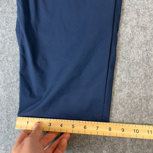 Callaway Golf Pants Trousers 42 32 Tapered Stretch Dark Blue - Picture 4 of 10