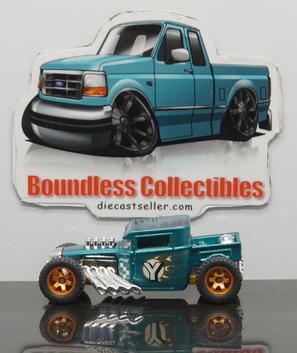 HOT WHEELS LOOSE CUSTOM BONE SHAKER REAL RIDERS RAT ROD WHEEL SWAP YOU PICK!! - Picture 28 of 32