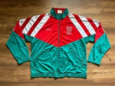 CHAQUETA DE FÚTBOL AMERICANO VINTAGE Liverpool inglaterra 1992/1993 centenario adidas