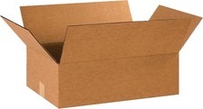 18X12X6 Corrugated Cardboard Boxes, 18"L X 12"W X 6"H, Pack of 25  Shipping,...