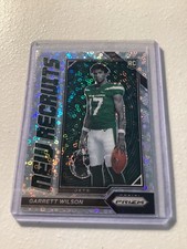 2022 Panini Prizm - New Recruits Garrett Wilson #NR-5 No Huddle Prizm (RC)