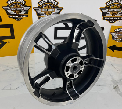 Genuine 09-25 Harley Touring Enforcer Wheel 16''x5'' Rear OEM Rim