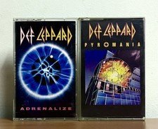 Def Leppard Cassette Tape Lot of 2: Pyromania...