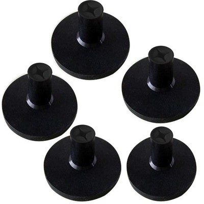 FINGER TEN Golf Rubber Tee Driving Range Value 5 Pack for Indoor Outdoor Prac...