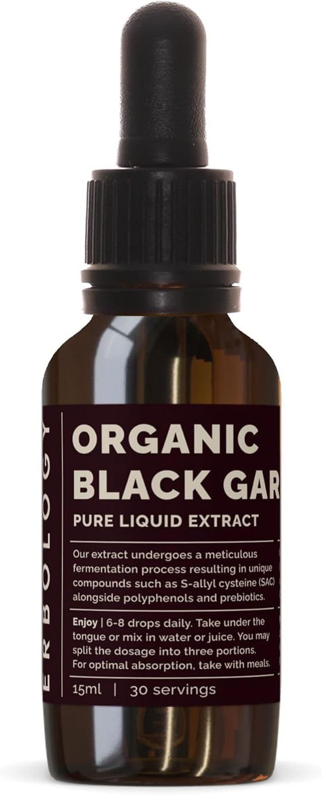 Estratto di Aglio Nero Biologico Gocce 15ml | Benessere Naturale Pure