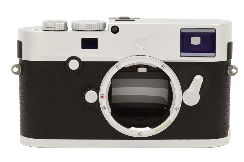 Cuerpo de cámara telémetro digital Leica M-P (tipo 240) muy limpio (plateado) #49203 Foto 3 de 4