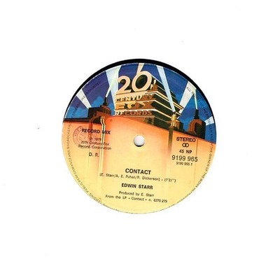 Edwin Starr / Gene Chandler - Contact / Get Down, 12'' 45 U/min