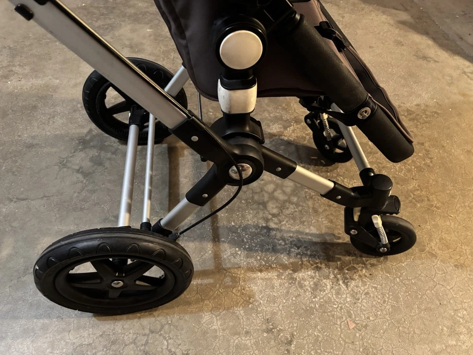 Cochecito Bugaboo Cameleon 3 azul dosel usado envío GRATIS excelente estado Foto 3 de 4